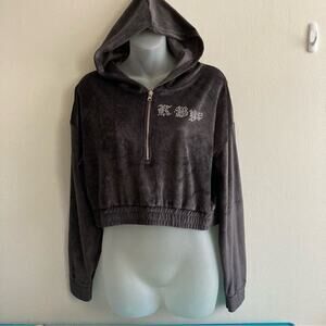 - Rue21 crop zip up jacket nwot